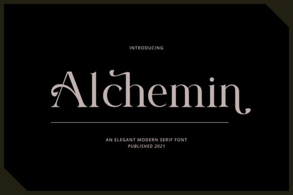 Alchemin: A Premium Serif Font for Modern Web Design