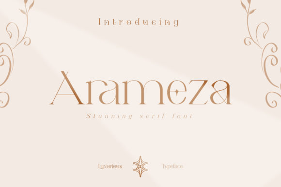 Arameza Font Review: Elevating Campaign Visuals with Elegant Serifs