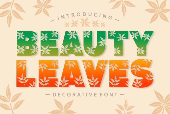 Beauty Leaves Font Review: Elevating Campaign Visuals