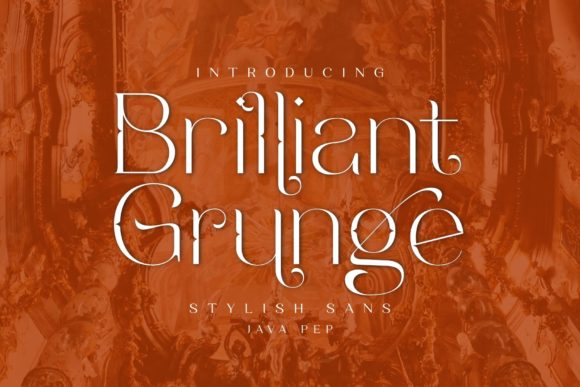 Brilliant Grunge: A Serif Font for Editorial Stories