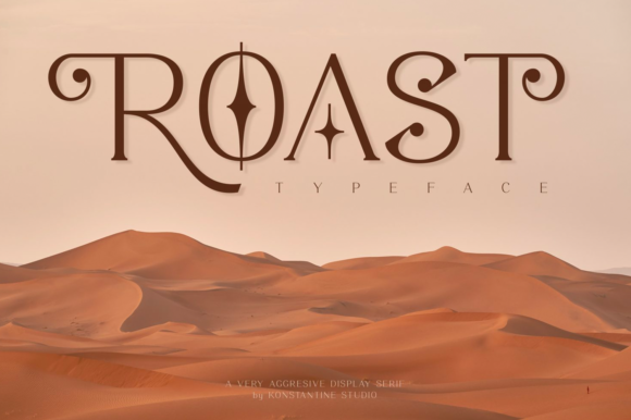 Elevate Web Design with the Roast Serif Typeface