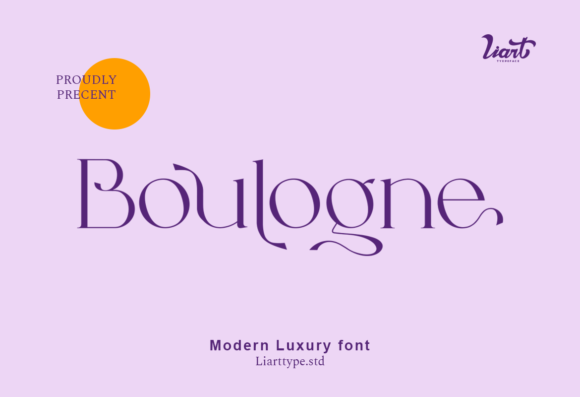 Elevate Your Brand with the Boulogne Serif Typeface