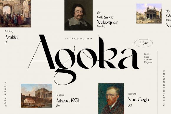 Elevate Your Web Design with the Agoka Serif Typeface