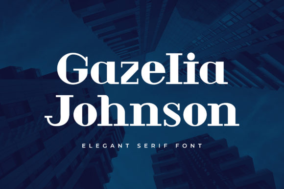 Gazelia Johnson Font Review for Web Designers