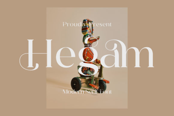 Hegam: An Elegant Serif Font for Handmade Brands