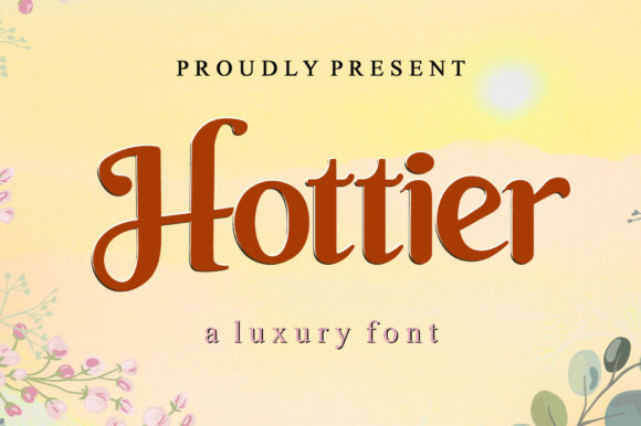Hottier: The Elegant Serif Font That Elevates Small Business Branding