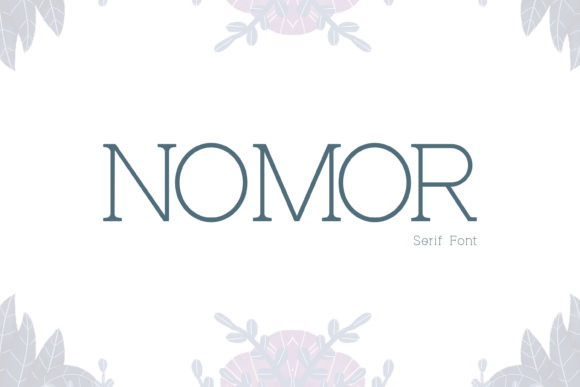 How Nomor, a Thin Serif Font, Elevates Campaign Design
