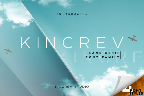 Kincrev: The Clean Sans Serif Font Your Brand Needs
