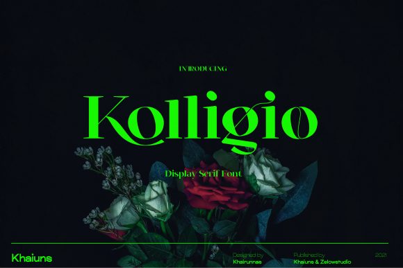 Kolligio: The Elegant Serif Font for Modern Branding