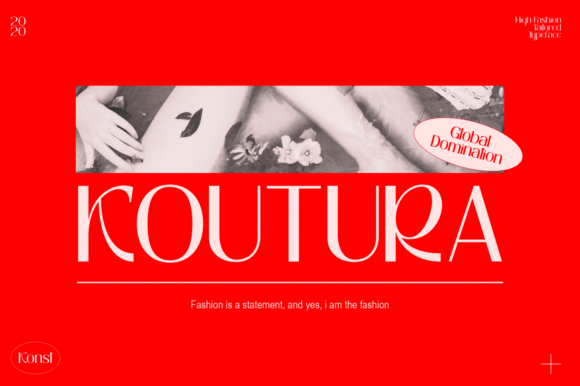 Koutura Review: A Bold Sans Serif for Modern Brand Identity