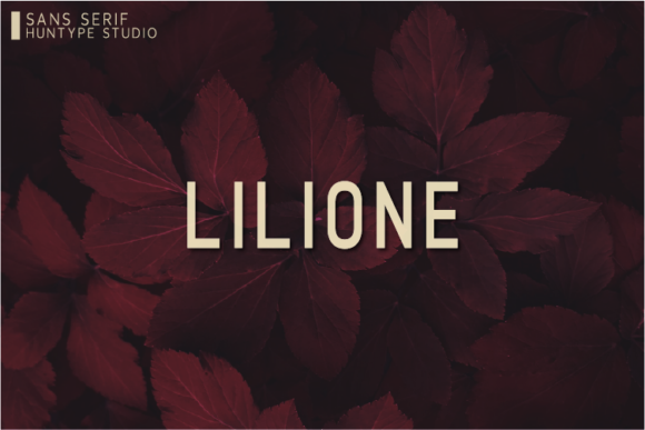 Lilione: A Refined Sans Serif Typeface for Modern Editorial Design
