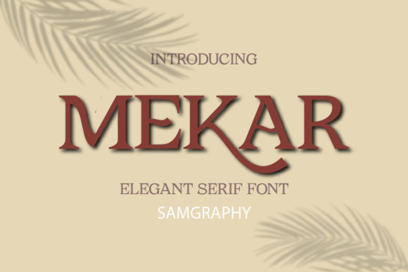 Mekar Serif Font Review: Elevating Web Design with Elegance