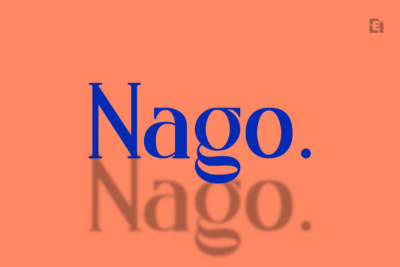 Nago: A Refined Serif Typeface for Modern Editorial Design