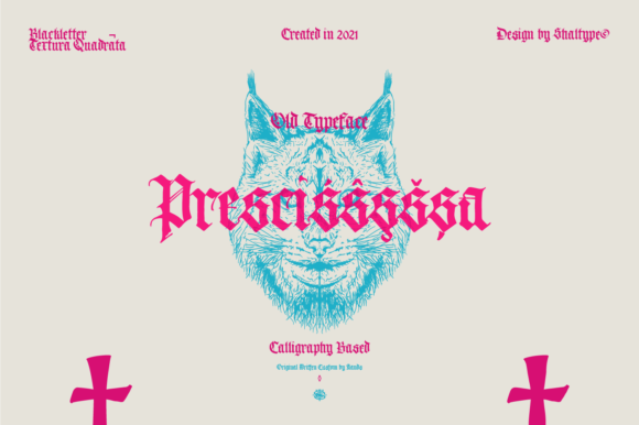 Prescissa: The Bold Blackletter Font for Handmade Brands