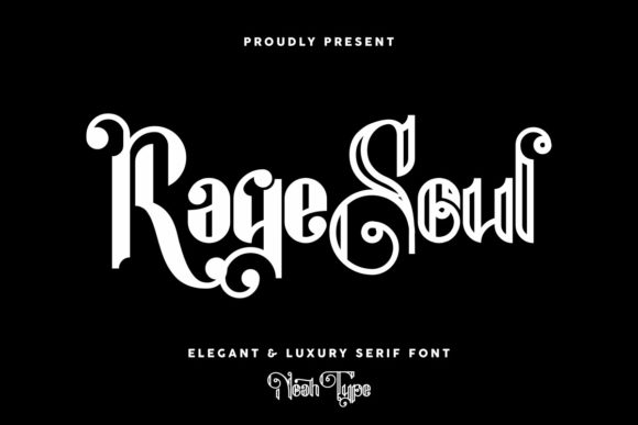 RageSoul: A Distinctive Serif Font for Strong Brand Identity